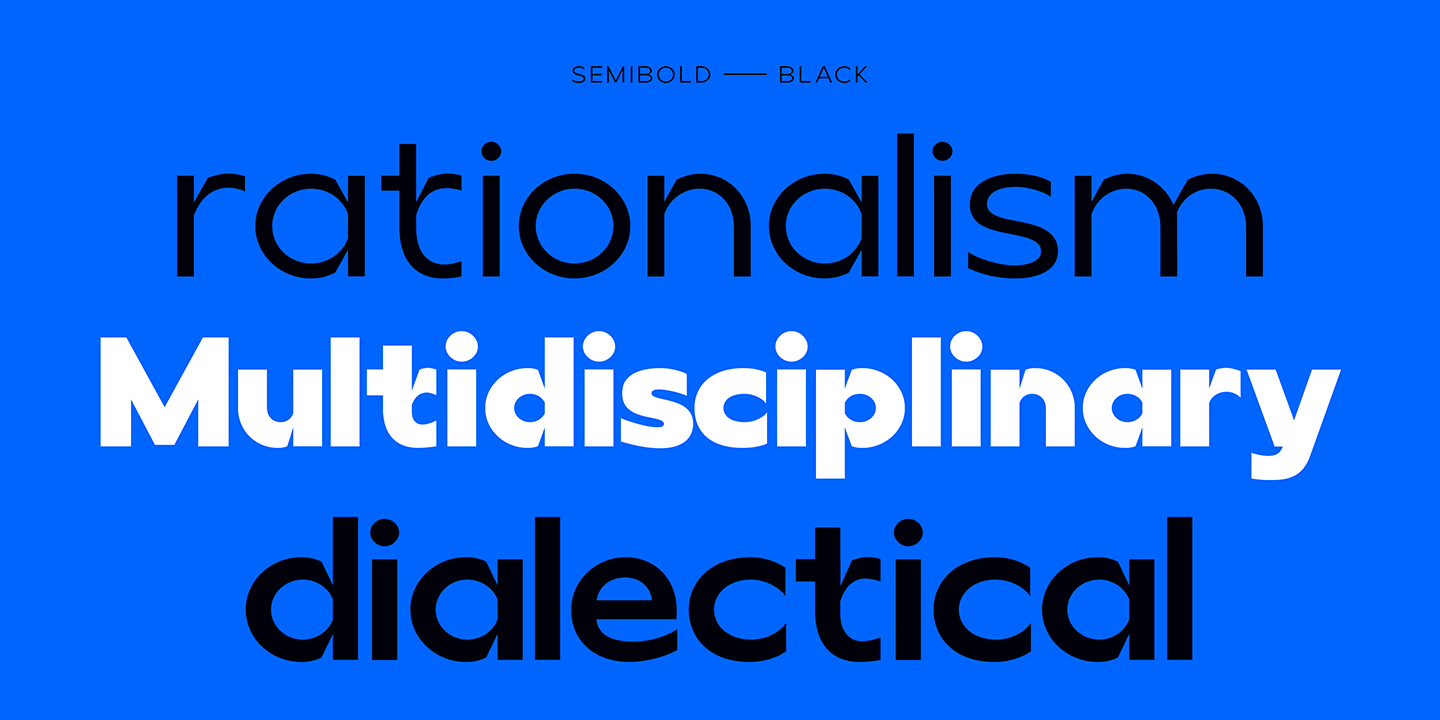 Пример шрифта Reaktif SemiBold Italic